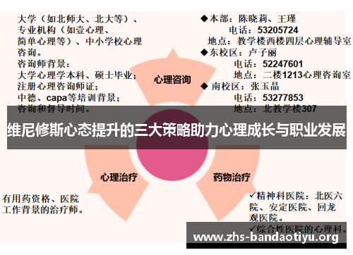 维尼修斯心态提升的三大策略助力心理成长与职业发展